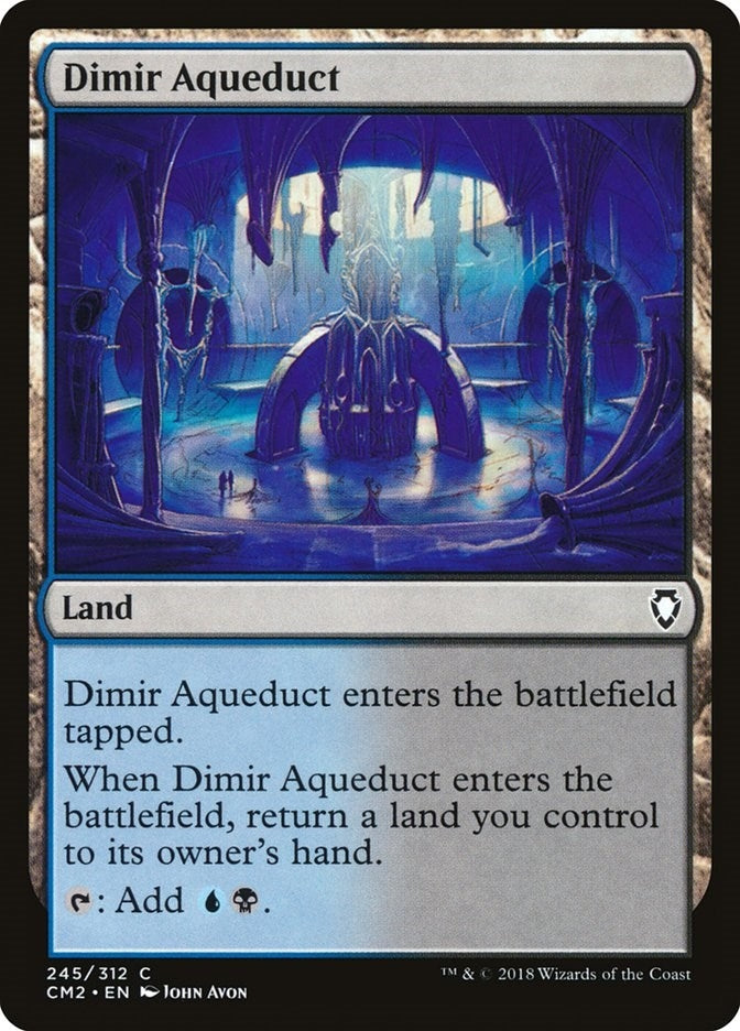 Dimir Aqueduct (245) [CM2] - MTG Single