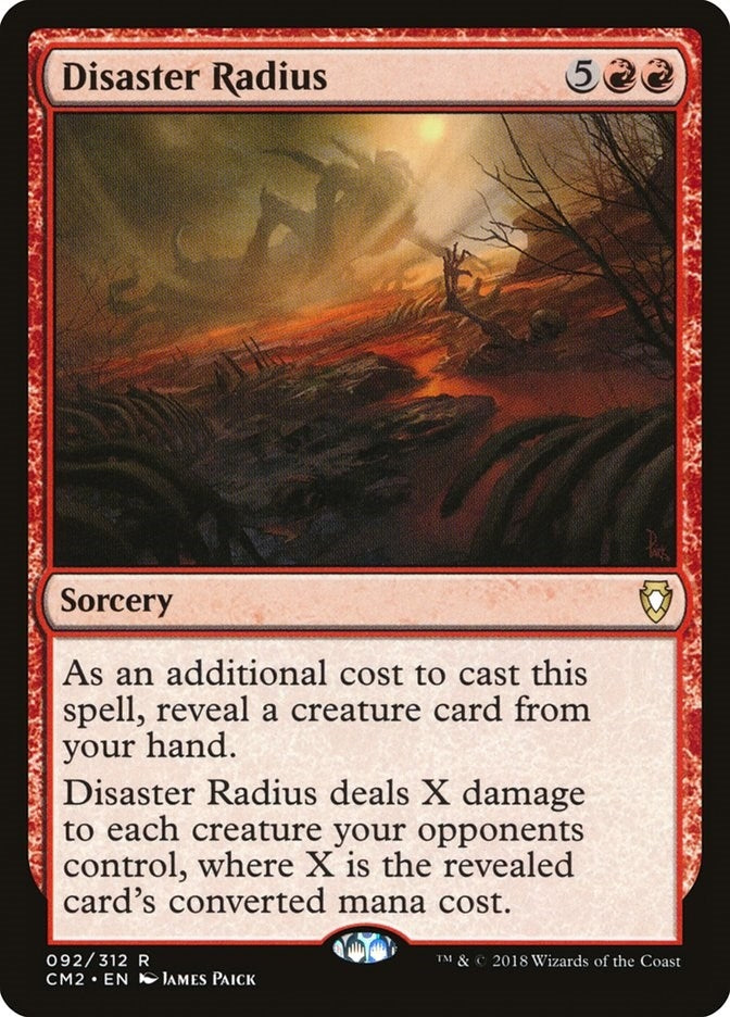 Disaster Radius (92) [CM2] - MTG Single