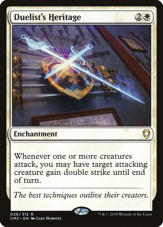 Duelist’s Heritage (26) [CM2] - MTG Single