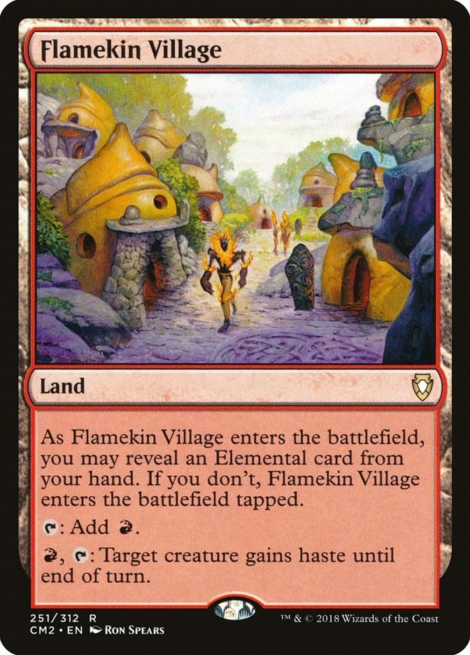 Flamekin Village (251) [CM2] - MTG Single