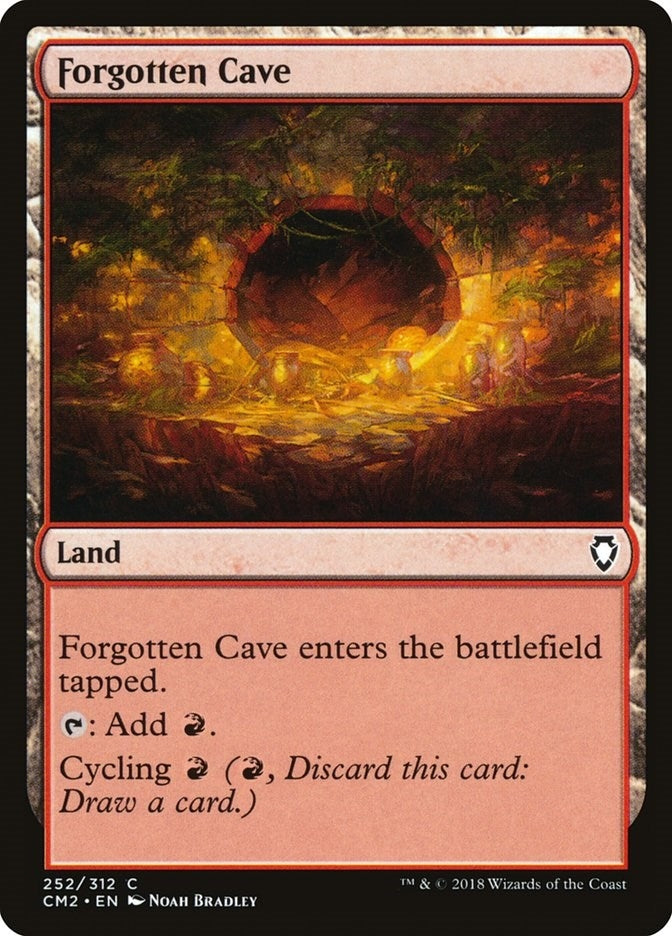 Forgotten Cave (252) [CM2] - MTG Single