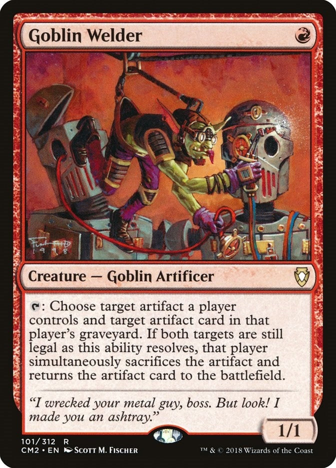 Goblin Welder (101) [CM2] - MTG Single