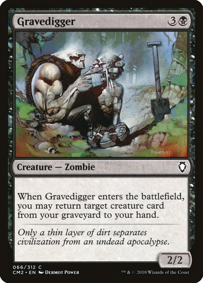 Gravedigger (66) [CM2] - MTG Single
