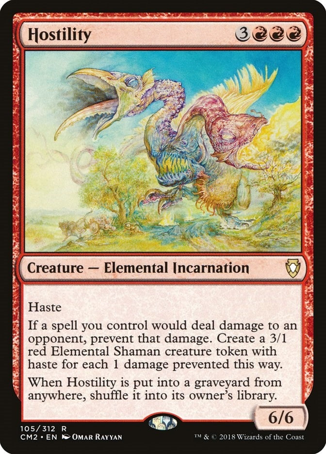 Hostility (105) [CM2] - MTG Single