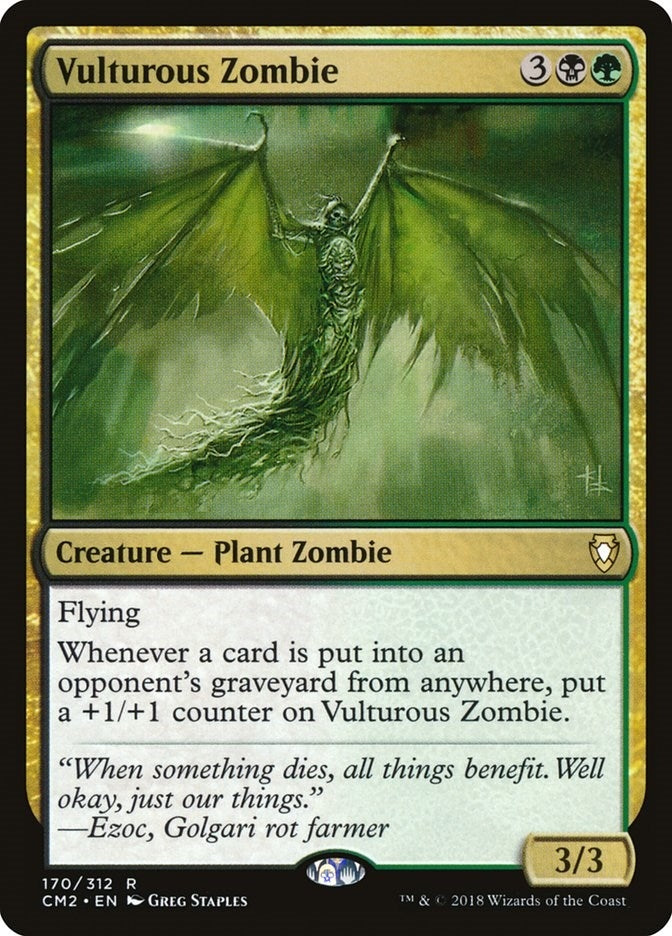 Vulturous Zombie (170) [CM2] - MTG Single