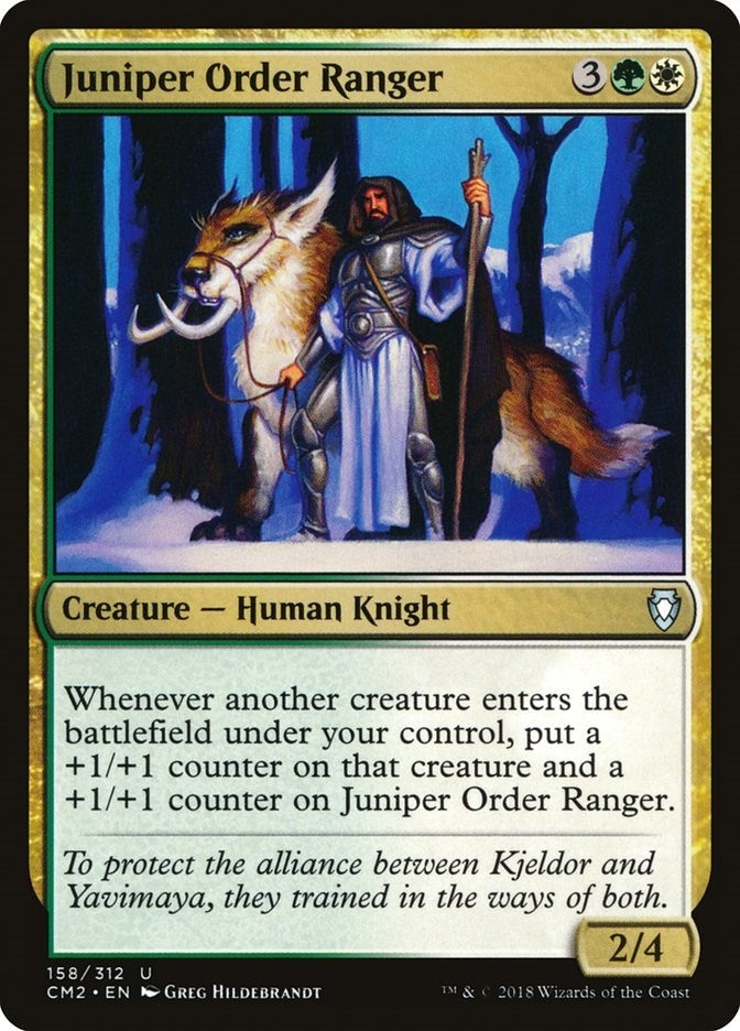 Juniper Order Ranger (158) [CM2] - MTG Single