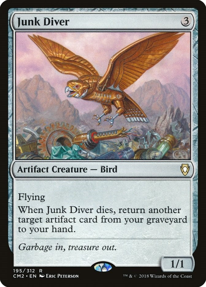 Junk Diver (195) [CM2] - MTG Single