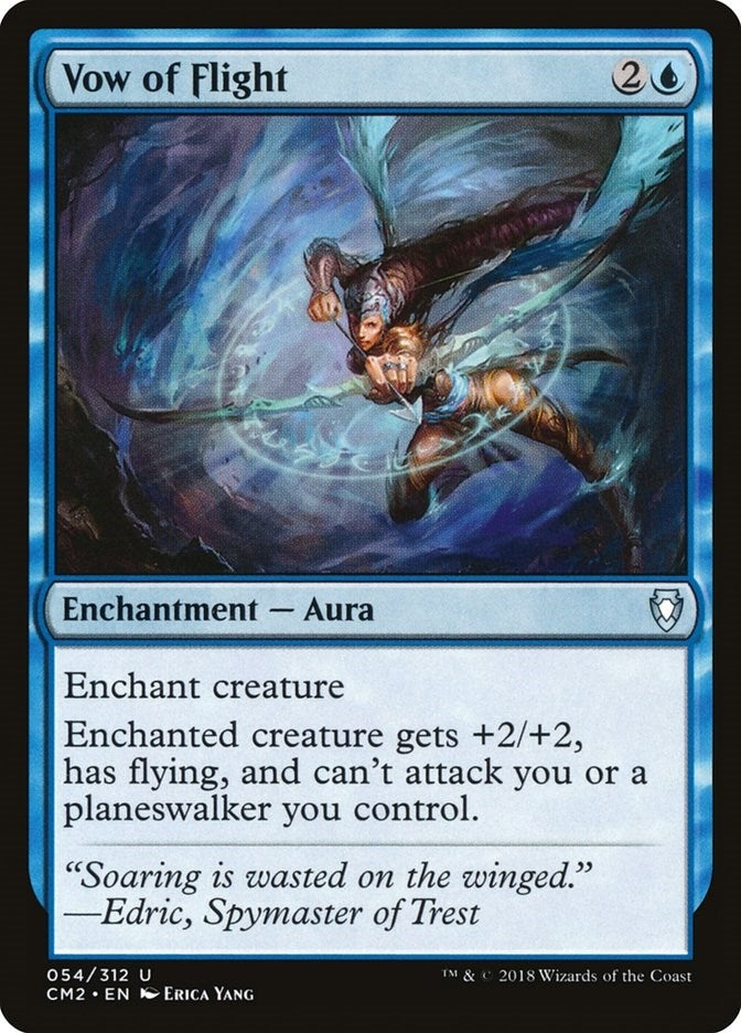 Vow of Flight (54) [CM2] - MTG Single