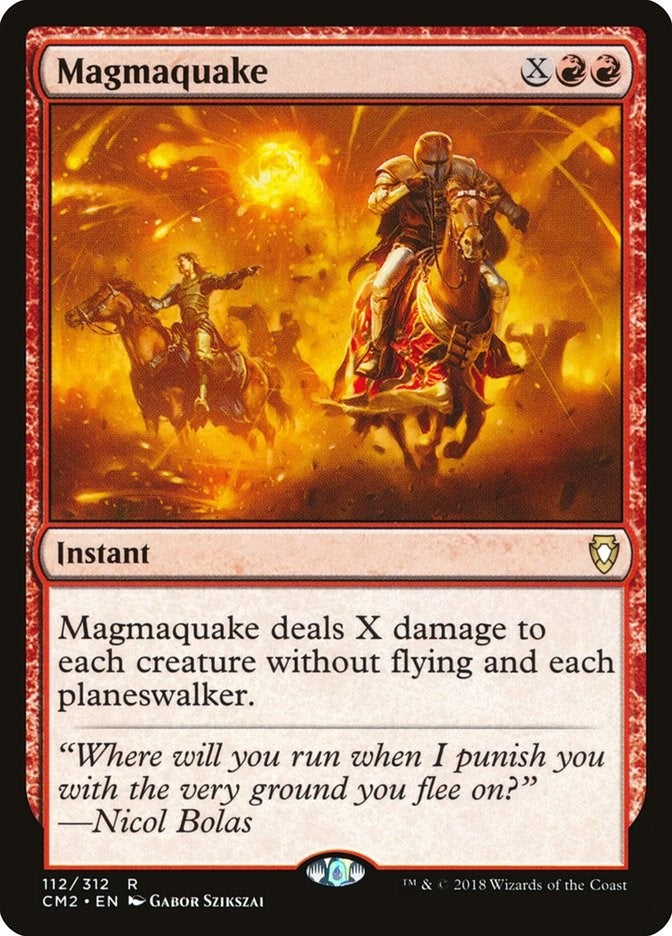 Magmaquake (112) [CM2] - MTG Single