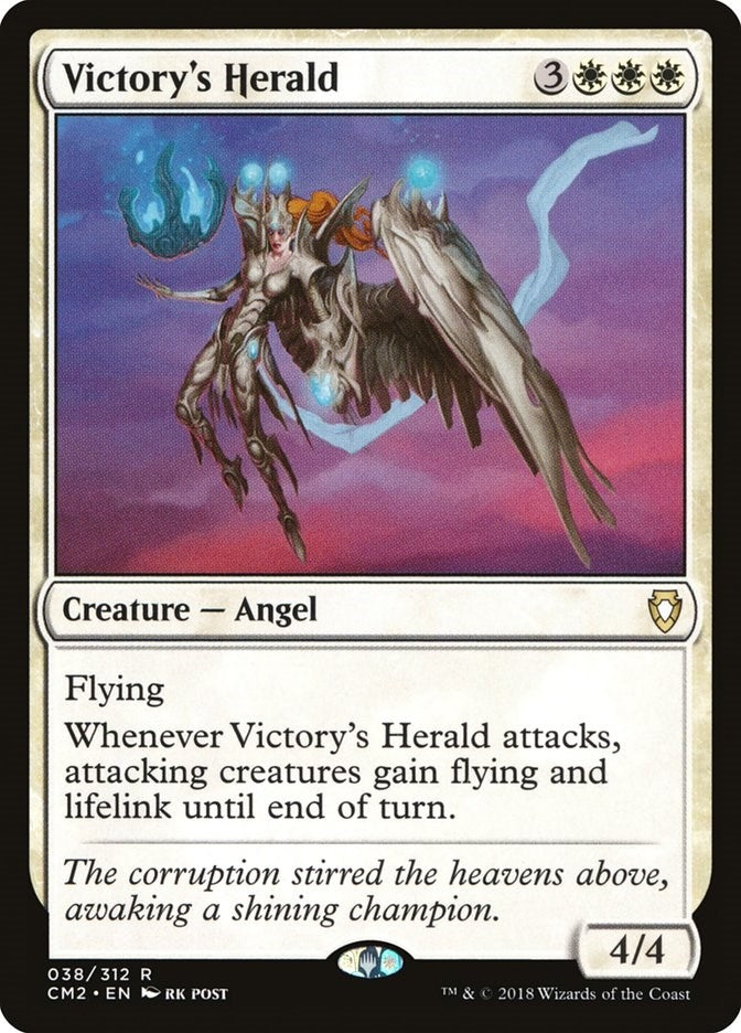 Victory’s Herald (38) [CM2] - MTG Single