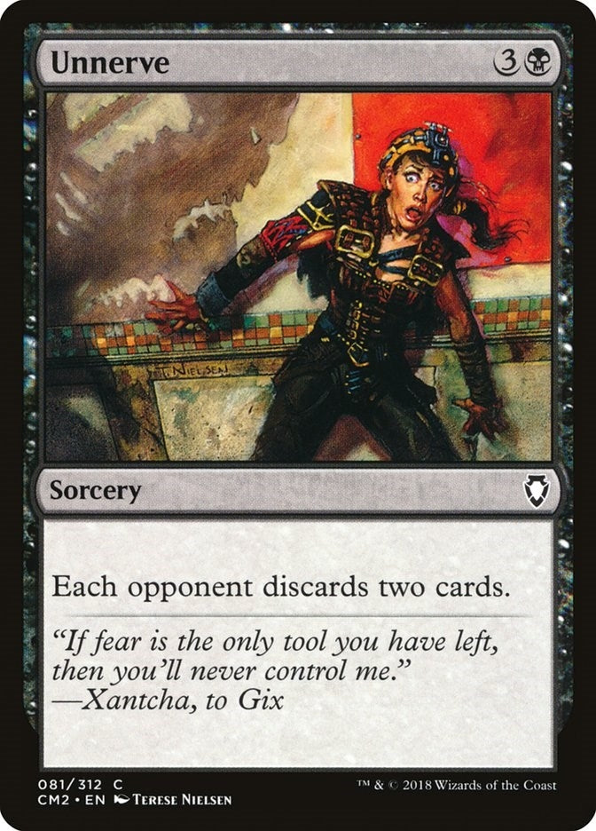Unnerve (81) [CM2] - MTG Single