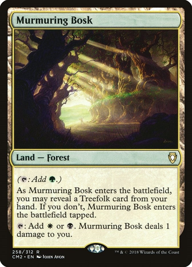 Murmuring Bosk (258) [CM2] - MTG Single