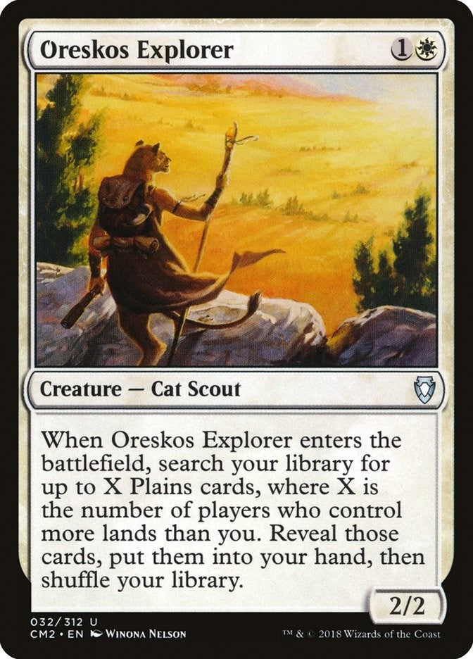 Oreskos Explorer (32) [CM2] - MTG Single