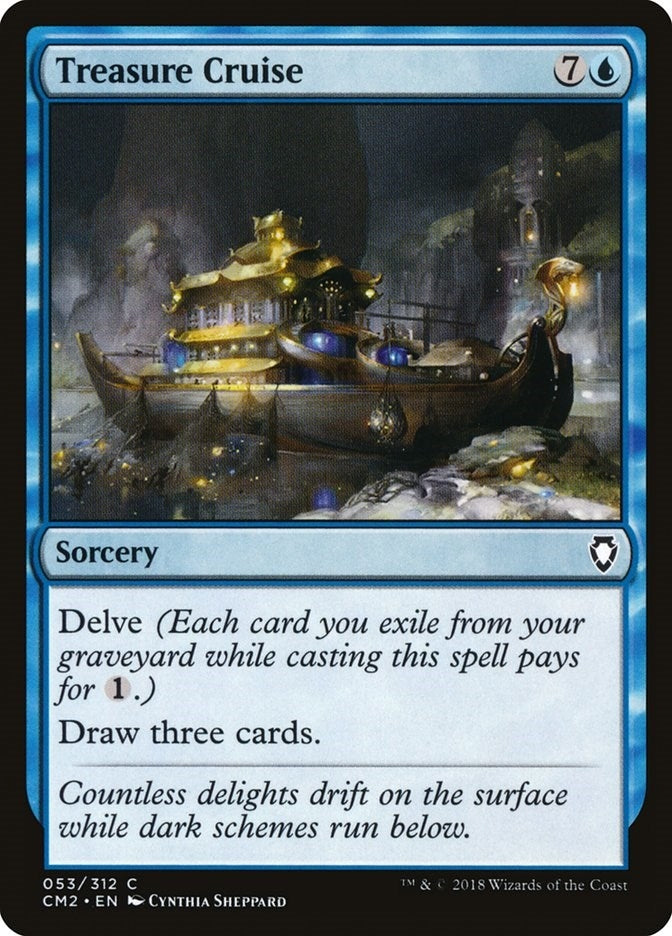 Treasure Cruise (53) [CM2] - MTG Single