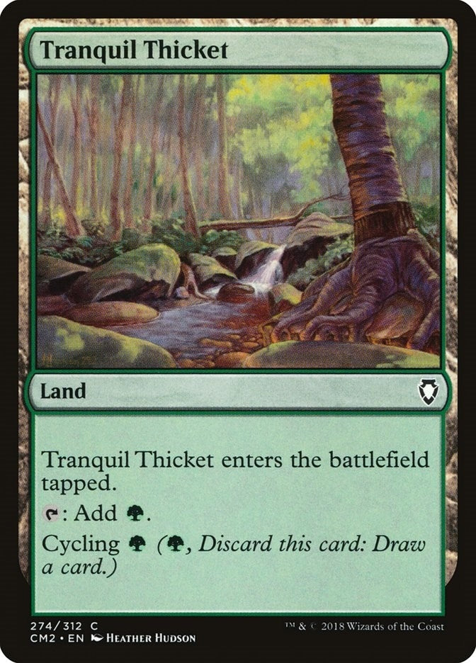 Tranquil Thicket (274) [CM2] - MTG Single