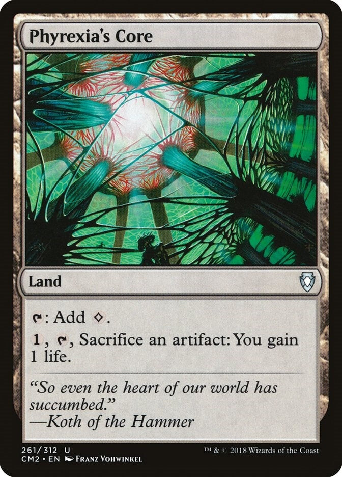 Phyrexia’s Core (261) [CM2] - MTG Single