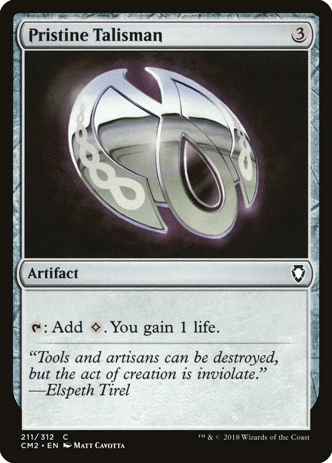 Pristine Talisman (211) [CM2] - MTG Single
