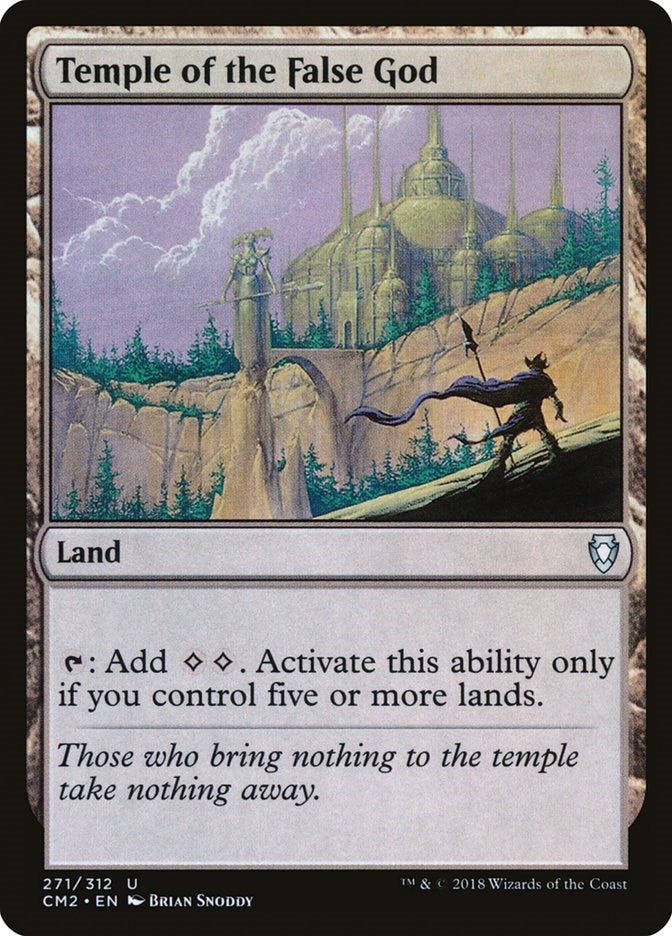 Temple of the False God (271) (271) [CM2] - MTG Single