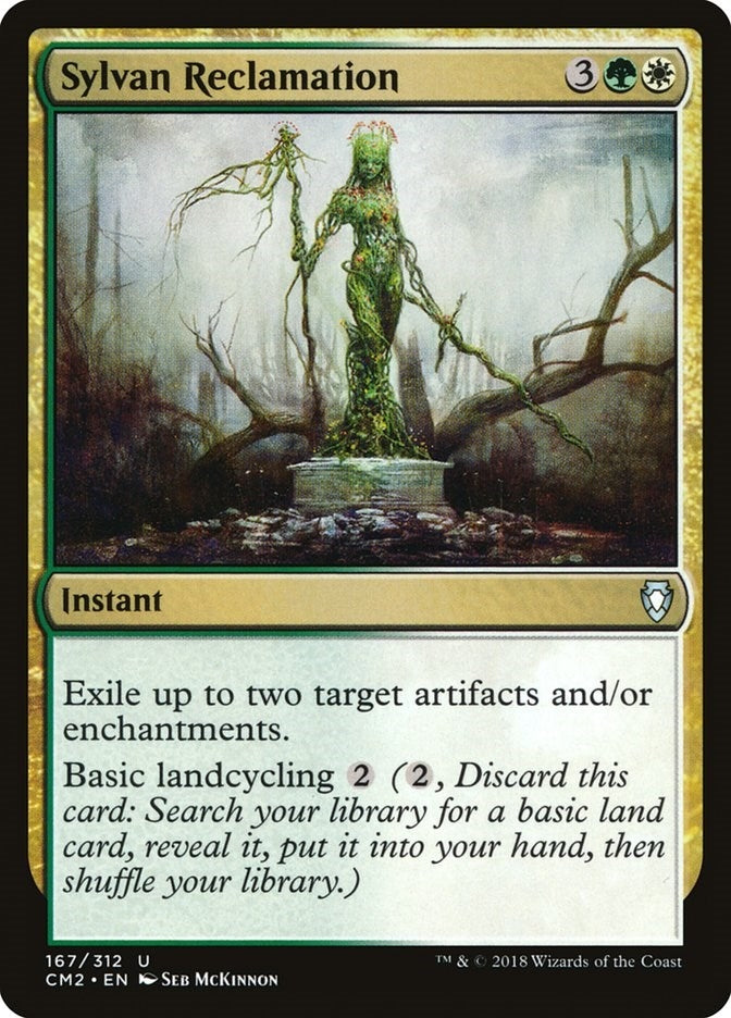 Sylvan Reclamation (167) [CM2] - MTG Single