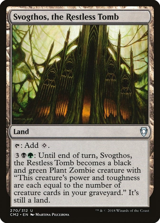 Svogthos the Restless Tomb (270) [CM2] - MTG Single