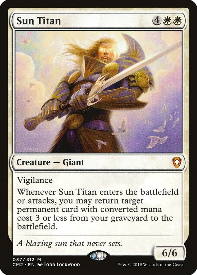 Sun Titan (37) [CM2] - MTG Single