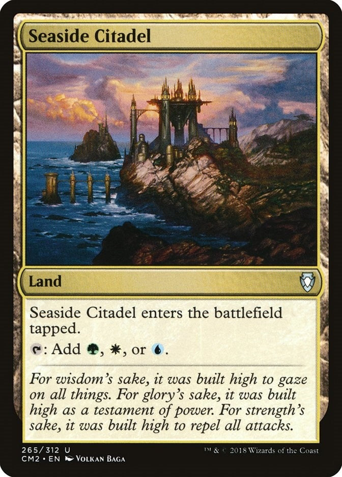 Seaside Citadel (265) [CM2] - MTG Single