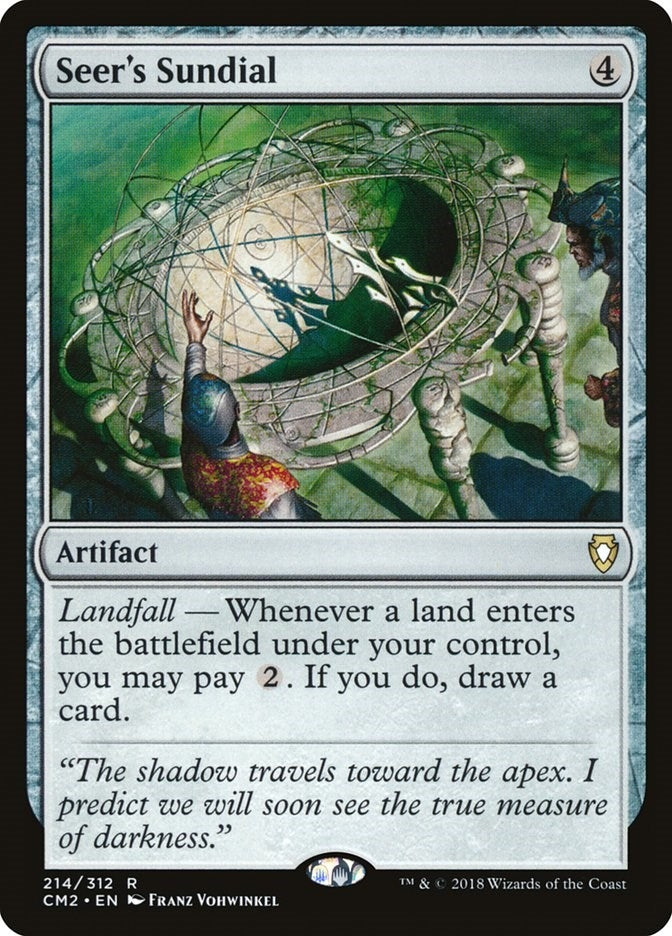 Seer’s Sundial (214) [CM2] - MTG Single