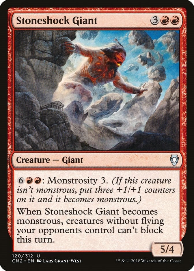 Stoneshock Giant (120) [CM2] - MTG Single