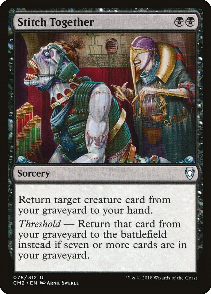 Stitch Together (78) [CM2] - MTG Single