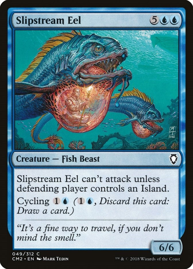 Slipstream Eel (49) [CM2] - MTG Single