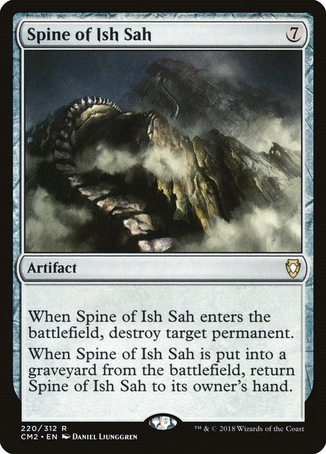 Spine of Ish Sah (220) [CM2] - MTG Single