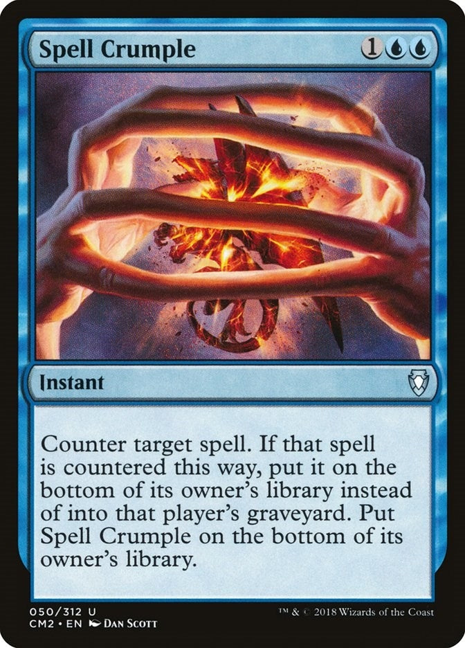 Spell Crumple (50) [CM2] - MTG Single