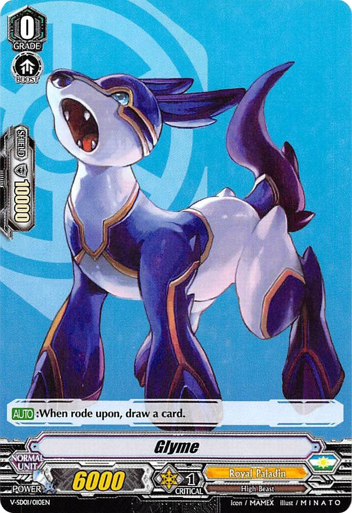 Glyme (1010) [V-SD01] - Cardfight Vanguard Single