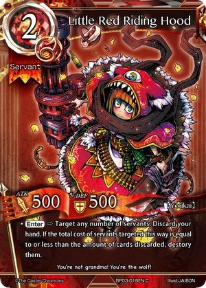 Little Red Riding Hood (3018) [BP03] - The Caster Chronicles Single