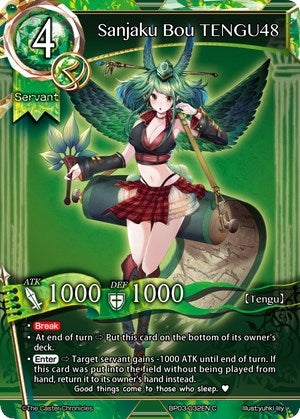 Sanjaku Bou TENGU48 (3032) [BP03] - The Caster Chronicles Single