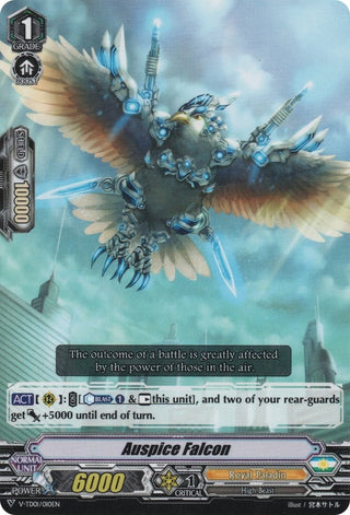 Auspice Falcon (1010) [V-TD01] - Cardfight Vanguard Single