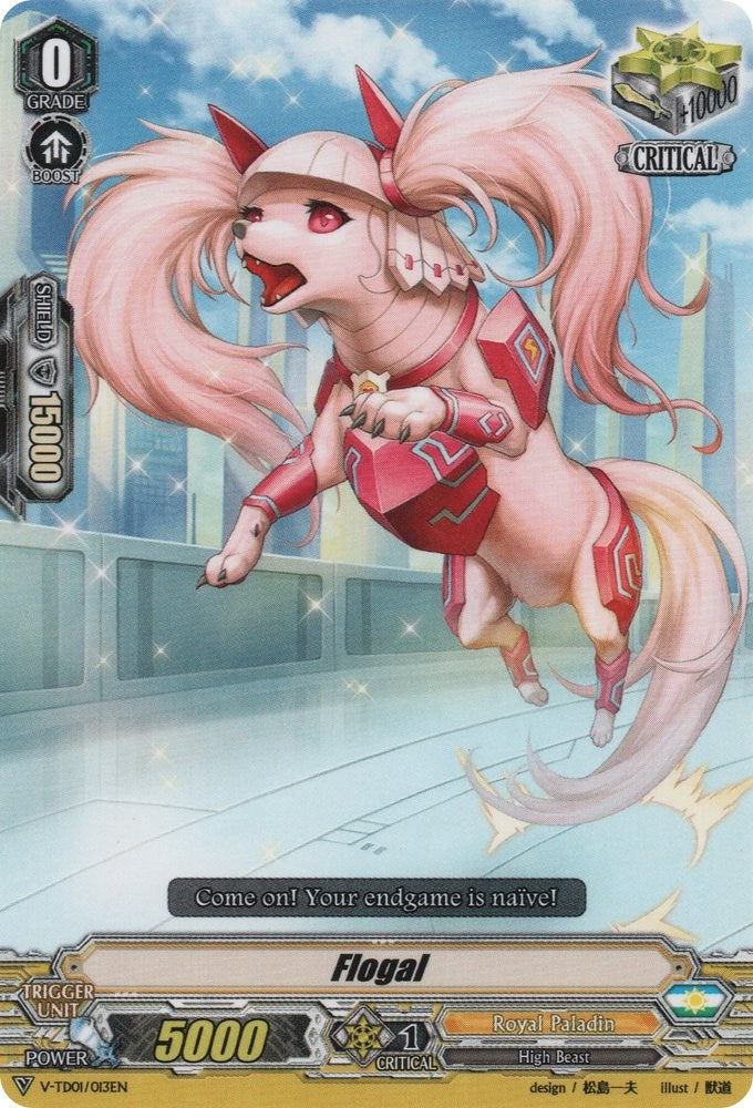 Flogal (1013) [V-TD01] - Cardfight Vanguard Single