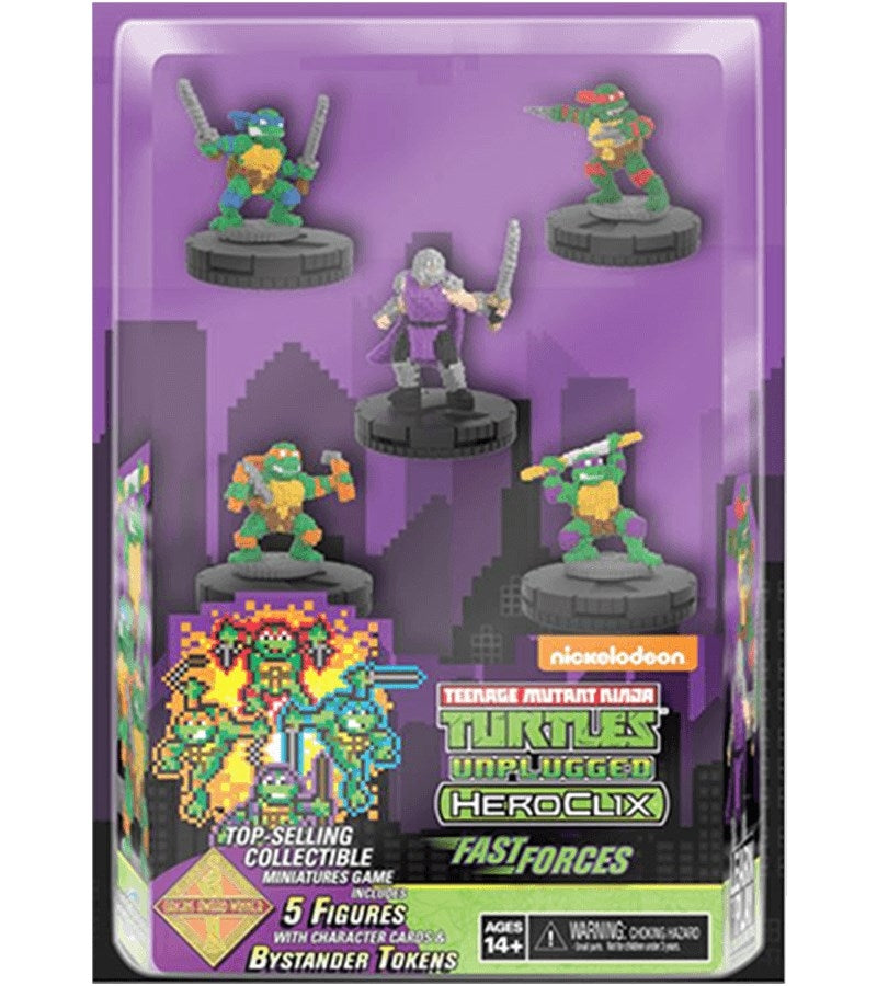 Teenage Mutant Ninja Turtles: Unplugged Fast Forces Pack [FFTMNT:U] - Heroclix Sealed