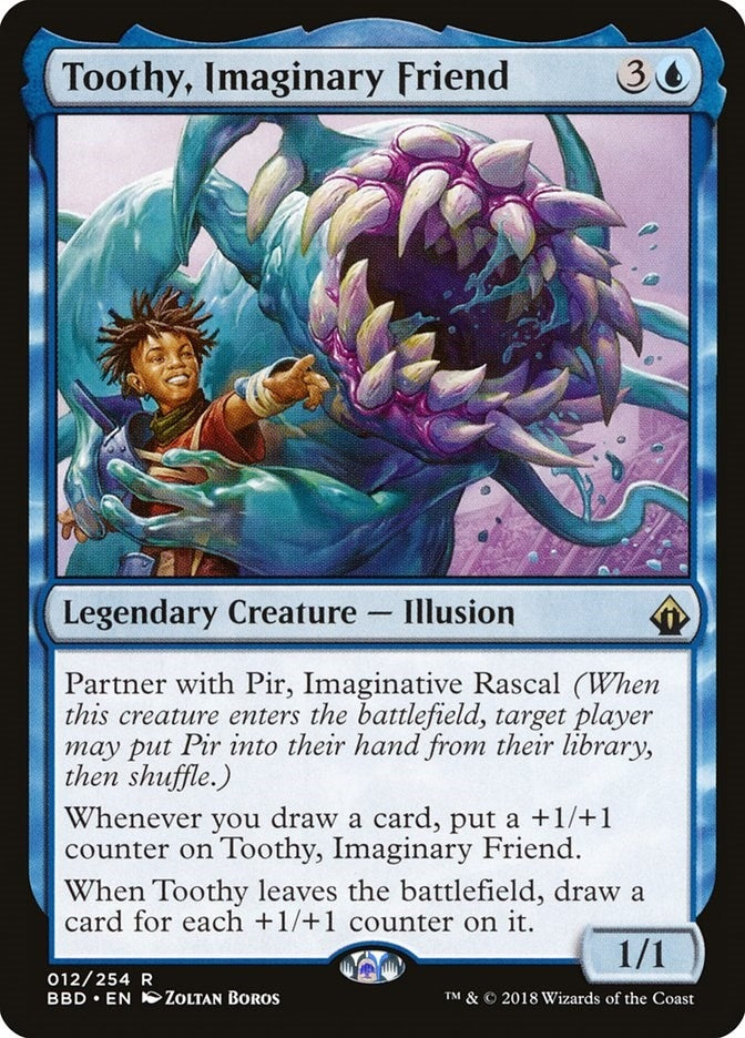 Toothy Imaginary Friend (12) [BBD] - MTG Single