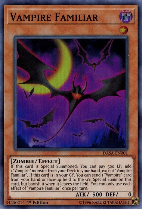 Vampire Familiar (1) (DASA) - YuGiOh Single