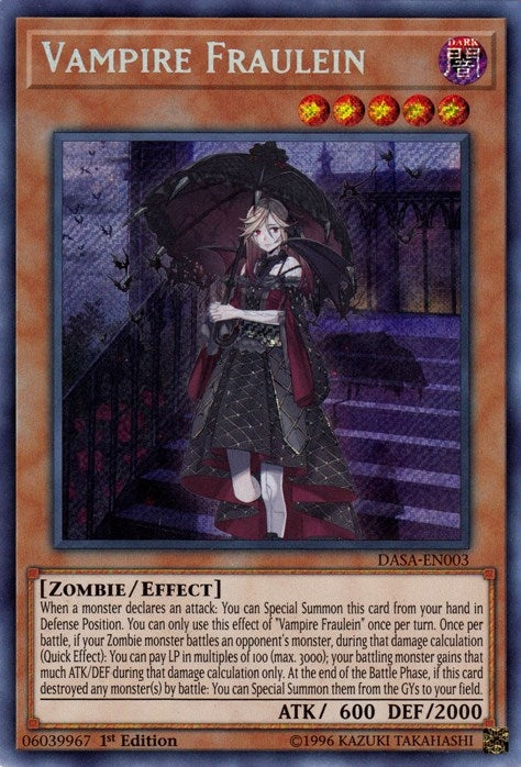 Vampire Fraulein (3) (DASA) - YuGiOh Single