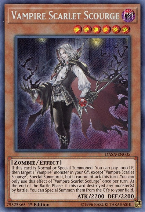 Vampire Scarlet Scourge (5) (DASA) - YuGiOh Single