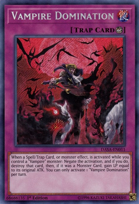 Vampire Domination (11) (DASA) - YuGiOh Single