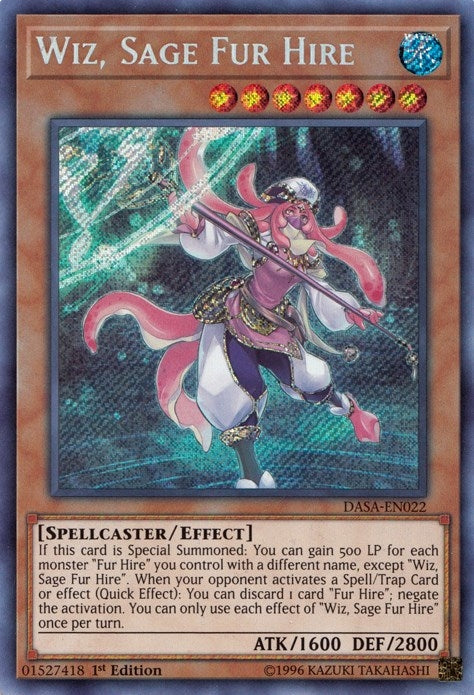 Wiz Sage Fur Hire (22) (DASA) - YuGiOh Single