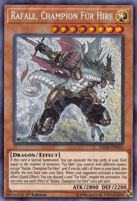 Rafale Champion Fur Hire (23) (DASA) - YuGiOh Single