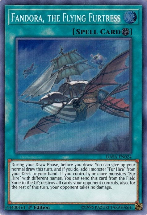 Fandora the Flying Furtress (24) (DASA) - YuGiOh Single