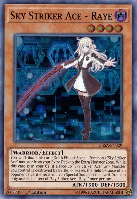 Sky Striker Ace - Raye (29) (DASA) - YuGiOh Single