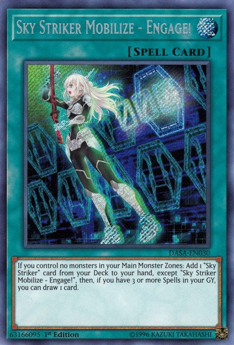 Sky Striker Mobilize - Engage! (30) (DASA) - YuGiOh Single