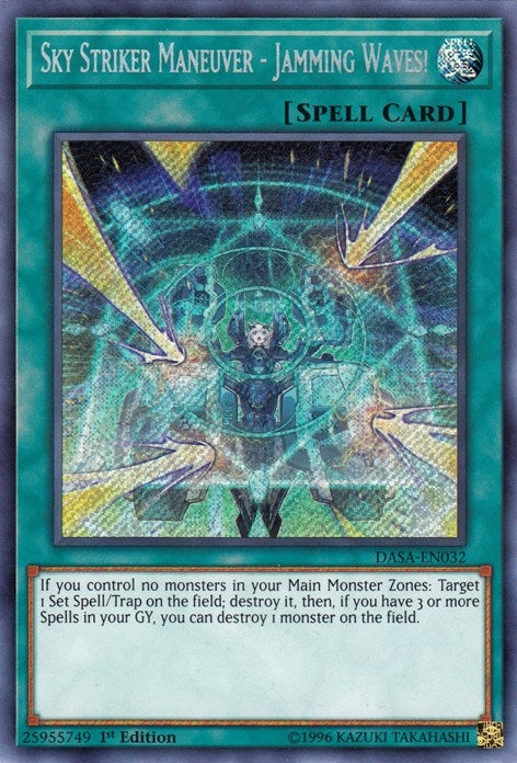 Sky Striker Maneuver - Jamming Waves! (32) (DASA) - YuGiOh Single