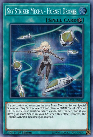 Sky Striker Mecha - Hornet Drones (33) (DASA) - YuGiOh Single